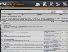 Tablet Screenshot of forum.gtainside.com